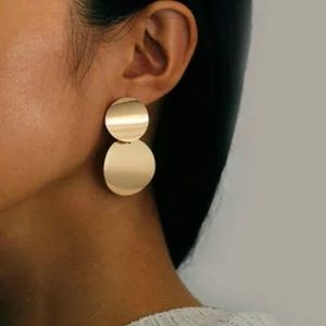Various Colors! | Round Disc Earrings |
